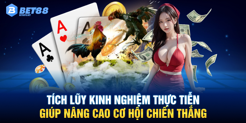 Tích lũy kinh nghiệm thực tiễn giúp nâng cao cơ hội chiến thắng